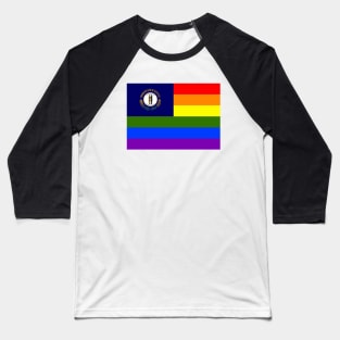 Rainbow Flag Kentucky Baseball T-Shirt